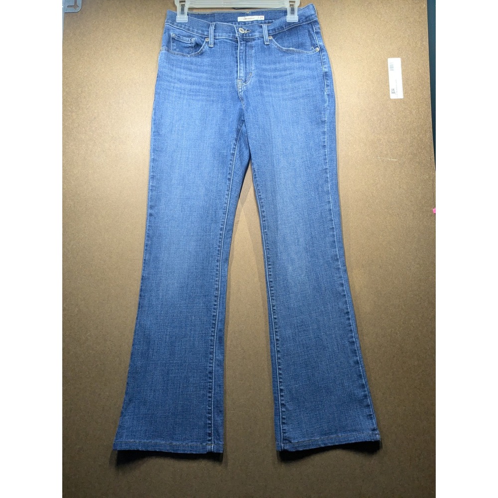 Levis Curvy Bootcut Jeans Womens 29x32 Medium Wash Blue Denim 57970-0002